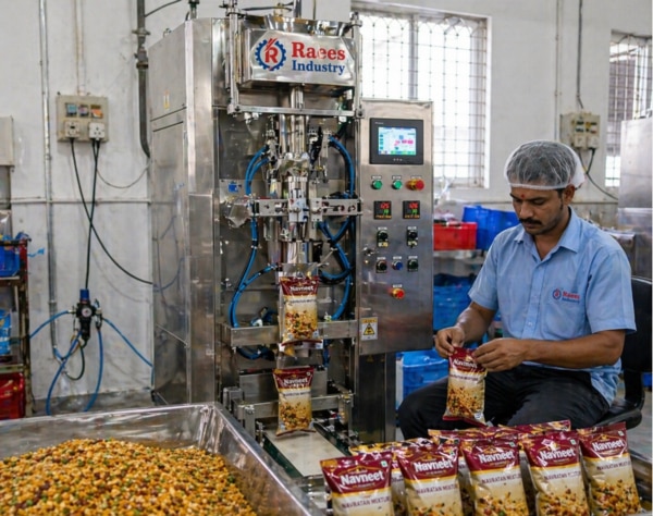 Pneumatic Pouch Packing Machine
