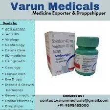 Velpanat 400mg & 100mg (Sofosbuvir and Velpatasvir Tablets) product image