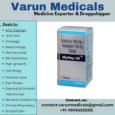 Sofosbuvir & Velpatasvir Tablets Myhep All product image