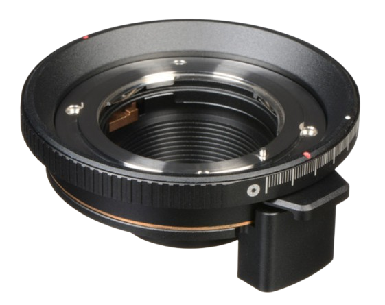 The URSA Mini Pro F Mount from Blackmagic Design lets you use your favorite Nikon stills lenses with smooth high precision mechanical iris control. Now you can pair digital film quality with classic Nikon AF-S G and AF-D series lenses.

Key Features:
For URSA Mini Pro
Compatible with F-Mount Lenses
Nikon AF-S G and AF-D Series Lenses
Mechanical Iris Control