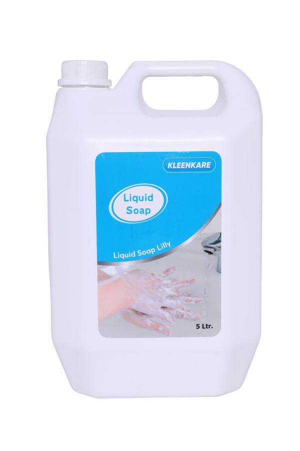 Feature:

Kleenkare Lilly liquid soap in 5L ready-to-use can
Effectively cleans hands while neutralizing unpleasant odours
Infused with a soothing lily fragrance for a refreshing wash
Suitable for daily use in homes, offices, and public spaces
Reliable hygiene solution from Kleenkare.