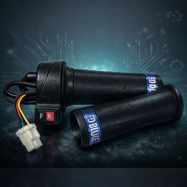 Take complete control of your ride with the ED BLUE Professional-Series Throttle System. Engineered for the next generation of electric mobility, this high-performance throttle assembly is designed to deliver smooth, linear acceleration while offering the rugged durability required for all-weather commuting.