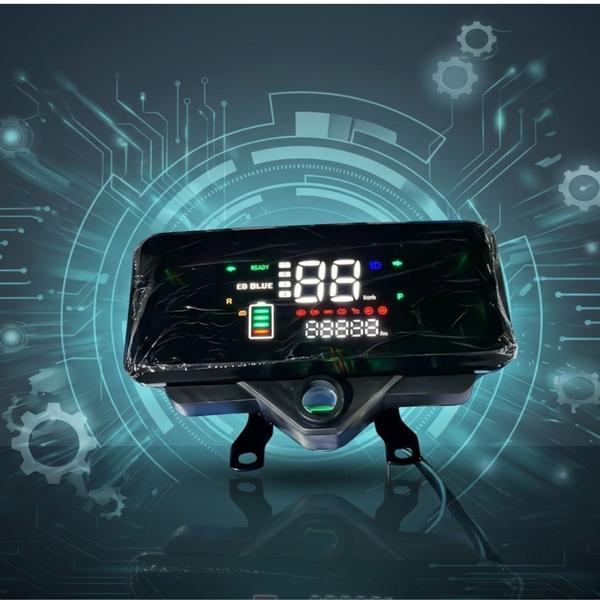 The Tablet Meter is a premium smart digital display unit designed to provide accurate real-time vehicle information with a stylish tablet-style interface. Built for electric vehicles and advanced mobility systems, it displays key data such as speed, battery status, trip distance, indicators, gear mode, warnings, and system performance for better riding control and convenience. Its wide high-visibility LED/LCD screen offers clear readability in both daylight and night conditions, while the modern sleek design enhances the dashboard look. Manufactured with durable electronic components and a strong protective housing, the Tablet Meter is built to withstand vibration, daily use, and changing weather conditions. The compact mounting system and wiring compatibility ensure quick installation and smooth integration with controllers and vehicle electronics. Ideal for electric scooters, e-bikes, rickshaws, utility vehicles, and custom EV projects, it improves monitoring, safety, and driving confidence. With low maintenance needs and dependable accuracy, the Tablet Meter is an ideal solution for modern smart mobility applications.