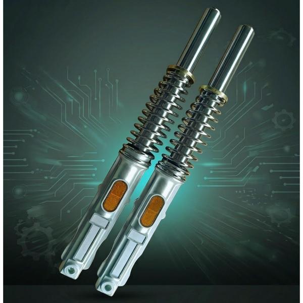 The Base Shockers 11KG are high-performance suspension components engineered to deliver superior stability, control, and comfort across a wide range of riding and mechanical applications. Designed with an optimal 11KG load rating, these shock absorbers provide excellent damping performance, effectively reducing vibrations and impact forces for a smoother and more controlled experience. Constructed from premium-grade stainless steel and reinforced alloys, they ensure long-lasting durability, corrosion resistance, and consistent performance even under demanding conditions. Featuring precision-coiled springs and advanced internal damping technology, the Base Shockers offer improved responsiveness and enhanced load distribution. Their sleek, compact design allows for easy installation and compatibility with various systems, including motorcycles, light vehicles, and custom mechanical assemblies. The integrated reflective elements enhance visibility and safety, making them ideal for both urban and rugged environments. Built for reliability and efficiency, the Base Shockers 11KG are the perfect solution for those seeking dependable suspension performance with minimal maintenance.