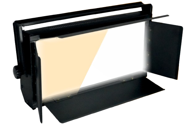 upgrade your lighting setup with the LT-110 BiDMX, a powerful and versatile LED video light designed for professional and versatile LED video light designed for professional studios, content creators, and filmmakers. Built with advanced SMD LED technology and bi-color capability, this liht delivers consistent, high-quality illumination for any shooting environment. KEY FEATURES:Bi-color Output (3200K-5600K) : Easily switch between warm and cool tones to match and scene or mood. High Power Performance: 110W output ensures bright and reliable lighting.DMX Control Support: Compatible with DMX 512 (3-pin XLR) for precise lighting control in studio setups.Wide Beam Angle: 120 Degrees spread provides even and soft light coverage.Flicker-free Operation : Ideal for video recording and photography without unwanted flicker.Green Tone Free : Accurate color rendering for natural-looking results.Durable Build: Metall (MS) body with ine black powder coating for long-lasting use.Diffuser included: Matte difuser (glossy optional) for sot, professional lighting output.Barndoor Support: Shape and control light spill with included barndoors.