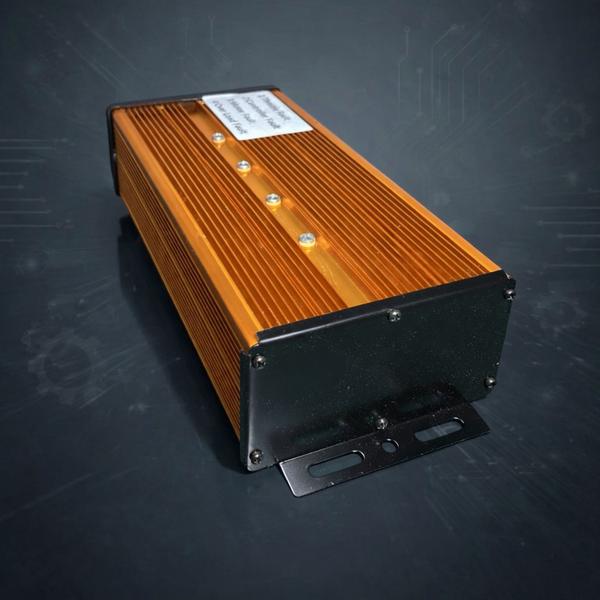 The CONTROLLER BLDC (ECO) is an advanced, high-performance power module designed for precision motor control in high-end electric mobility and industrial applications. Encased in a rugged, deep-blue anodized aluminum extrusion with integrated heatsink fins, this controller is engineered for extreme thermal management, ensuring sustained high-power output without thermal throttling. By utilizing superior Sine Wave FOC (Field-Oriented Control) algorithms, the ECO model provides exceptionally smooth and linear acceleration, near-silent motor operation, and maximized energy efficiency compared to standard controllers. This creates a highly refined user experience while extending the range of the battery pack. The unit features a comprehensive wire harness with high-quality, pre-terminated connectors for effortless integration with motors, batteries, throttles, and displays. Critically, it includes an integrated diagnostics panel with dedicated LED indicators for “Power Fault,” “Controller Fault,” “Throttle Fault,” and “Motor Fault,” allowing for immediate status verification and faster troubleshooting in the field. Built with premium automotive-grade MOSFETs and a sophisticated 32-bit microprocessor, the CONTROLLER BLDC (ECO) offers programmable parameters for regenerative braking, multiple power modes, and current limits. This controller represents a significant professional upgrade, delivering the precise control and robust reliability required for demanding applications where performance and durability are non-negotiable. Its sealed construction ensures resilience against dust and moisture, making it a dependable choice for serious electric drive system developers and operators.