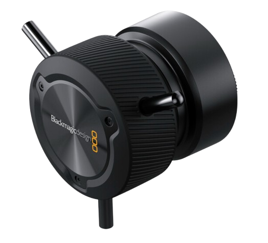 Add pan handle-mounted focus control to your Studio Plus or Studio Pro camera with this Blackmagic Design Focus Demand. Featuring dual USB connectors, the focus demand mounts on your pan handle with a rosette so you can adjust its position for your comfort. It features a rotating knob with three levers set equally around the handle for good grip and fast adjustment.Key Features:For Studio 4K Plus & Studio 4K ProDual USB ConnectionsIncludes Pan Bar Bracket & USB Cable