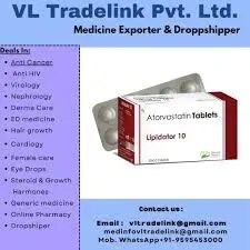 Atorvastatin Tablets Lipidator 10 mg product image
