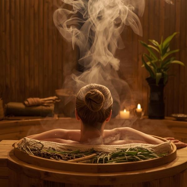 Swedana is a steam treatment explained in Ayurvedic medical science. The word Sweda is derived from Sanskrit swid, meaning ‘to sweat or to perspire’. So swedana is the process of inducing sweat with the help of steam, generated from medicated herbal decoctions. It is the pre-operative procedure in various Ayurvedic detox therapies where the objective is to dilate the channels of the body to detach the toxins from the tissues. Ayurvedic fomentation is usually given after an oil massage.Swedan Benefits:Balances vata and Kapha doshas in bodyDetaches toxins : expels them through the tiny pores  of the skin along with sweat.Increases Circulation : reduces inflammation .Revitalizes  and Rejuvenates  the skin .Improves digestionsRemoves Stupor.Acts on fats issuesRelieves stressEases sore muscles.Reduces numbness, stiffness, rigidity, heaviness, improves mobility.