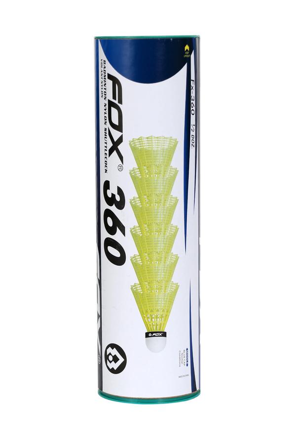 Made from premium quality synthetic nylon, Rubber tip base for accurate bounce and realistic shuttle feel, Consistent speed control for better game performance, Colorfast yellow material — does not fade easily with use