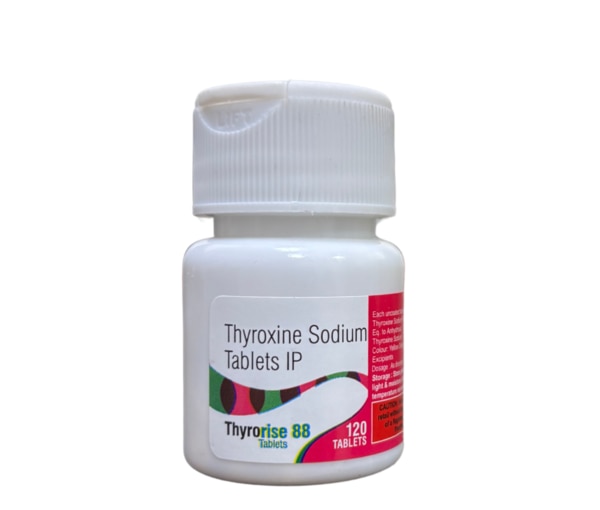 Thyroxine Sodium 88mcg – Effective Thyroid Hormone Replacement for Better Daily HealthThyroxine Sodium 88mcg is a widely prescribed thyroid hormone replacement medicine used to treat low thyroid hormone levels. If you are searching for a trusted solution for hypothyroidism, thyroid imbalance, or long-term thyroid support, Thyroxine Sodium 88mcg is commonly recommended by healthcare professionals to restore normal hormone levels and improve overall well-being.People with underactive thyroids often experience tiredness, weight gain, dry skin, low mood, hair thinning, and sluggish metabolism. This medicine helps replace the hormone your thyroid gland is unable to produce in adequate amounts. When taken regularly under medical supervision, it can significantly improve energy, metabolism, and quality of life.What is thyroxine sodium 88 mcg?Thyroxine Sodium 88mcg contains levothyroxine sodium, a synthetic form of thyroxine (T4), which is a natural hormone produced by the thyroid gland. It is used when the body does not make enough thyroid hormone naturally.The thyroid gland controls many essential body functions, including:MetabolismEnergy productionBody temperatureHeart rateDigestionBrain functionSkin and hair healthWhen thyroid hormone levels become low, replacing them with Thyroxine Sodium 88mcg helps restore normal balance.How Does Thyroxine Sodium 88mcg Work?This medicine supplies synthetic thyroxine hormone to the body. After absorption, it is converted into the active hormone triiodothyronine (T3), which helps regulate metabolism and cellular activity.By normalizing thyroid hormone levels, Thyroxine Sodium 88mcg can help:Increase energy levelsImprove concentrationSupport healthy weight managementReduce fatigueImprove skin and hair conditionNormalize heart and digestive functionUses of Thyroxine Sodium 88mcgDoctors prescribe Thyroxine Sodium 88mcg for several thyroid-related conditions.1. HypothyroidismThe most common use is treatment of underactive thyroid gland.2. Hashimoto’s ThyroiditisUsed in autoimmune thyroid disease that leads to reduced hormone production.3. After Thyroid SurgeryHelps replace hormones when thyroid gland is partially or completely removed.4. Thyroid Hormone Suppression TherapySometimes used in selected thyroid nodules or thyroid cancer management under specialist care.5. Congenital Thyroid DeficiencyMay be prescribed in certain patients requiring lifelong replacement.Key Benefits of Thyroxine Sodium 88mcgChoosing Thyroxine Sodium 88mcg offers several important benefits.Restores Hormone BalanceReplaces missing thyroid hormone effectively.Improves Daily EnergyHelps reduce tiredness and sluggishness.Supports Healthy MetabolismMay help improve slow metabolism caused by hypothyroidism.Better Mood and FocusMany patients notice improved concentration and mental clarity.Helps Skin and Hair HealthCan improve dryness, brittle hair, and thinning caused by low thyroid.Trusted Long-Term TherapyWidely used globally for long-term thyroid management.Who May Need Thyroxine Sodium 88mcg?Your doctor may prescribe Thyroxine Sodium 88mcg if you have symptoms such as:Constant tirednessWeight gainFeeling cold oftenDry skinHair fallSlow heart rateConstipationDepression or low moodBrain fogHigh TSH blood test resultsOnly take this medicine after proper diagnosis and thyroid testing.How to Take Thyroxine Sodium 88mcgUse exactly as prescribed by your healthcare provider.General Directions:Take once daily, usually in the morningTake on an empty stomach with waterTake 30–60 minutes before breakfastSwallow whole tabletTake at the same time every dayDo not skip dosesConsistency is very important for best results.Dosage InformationThyroxine Sodium 88mcg is a specific strength chosen according to your thyroid blood reports, age, body weight, heart health, and treatment response.Never change dose yourself. Doctors may adjust dosage after repeat TSH, T3, and T4 tests.Common Side EffectsWhen dose is correct, side effects are uncommon. If dose is too high, symptoms of excess thyroid hormone may appear.Possible Side Effects:Fast heartbeatNervousnessSweatingTrouble sleepingWeight lossTremorsHeadacheIncreased appetiteContact your doctor if these symptoms occur.Serious Side EffectsSeek urgent medical attention if you notice:Chest painSevere palpitationsIrregular heartbeatShortness of breathSevere anxietyFaintingThese may indicate over-replacement or another health issue.Important PrecautionsBefore taking Thyroxine Sodium 88mcg, tell your doctor if you have:Heart diseaseHigh blood pressureDiabetesAdrenal gland disordersOsteoporosisPregnancyKidney diseaseOther chronic conditionsRegular thyroid blood tests are essential during treatment.Drug InteractionsSome medicines can affect absorption or effectiveness of Thyroxine Sodium 88mcg.Inform your doctor if you take:Calcium supplementsIron tabletsAntacidsCholesterol medicinesDiabetes medicinesBlood thinnersHormonal medicinesThese may need spacing or dose adjustment.Thyroxine Sodium 88mcg in PregnancyThyroid hormone control is very important during pregnancy. Thyroxine Sodium 88mcg is commonly continued during pregnancy under medical supervision, though dose adjustments may be needed.Never stop thyroid medicine during pregnancy without consulting your doctor.Storage InstructionsStore tablets properly:Keep in cool, dry placeProtect from moisture and sunlightKeep away from childrenUse before expiry dateWhy Buy Thyroxine Sodium 88mcg?If you are searching for a reliable thyroid replacement treatment, Thyroxine Sodium 88mcg is a trusted option because it offers:Accurate hormone replacementImproved daily functioningBetter energy and metabolismLong-term treatment reliabilityDoctor-recommended thyroid supportTips for Better Thyroid ManagementAlong with medicine, follow these habits:Take tablet daily on timeAvoid skipping dosesGet regular TSH testsMaintain balanced nutritionExercise regularlySleep adequatelyFollow doctor review scheduleFrequently Asked QuestionsIs Thyroxine Sodium 88mcg a lifelong medicine?Many patients need long-term or lifelong treatment, depending on the cause of hypothyroidism.How soon does it start working?Some people notice improvement within 2–4 weeks, but full benefit may take longer.Can I stop once I feel better?No. Continue unless your doctor changes or stops treatment.Can it help weight gain from hypothyroidism?Yes, restoring thyroid balance may support metabolism and weight management.Is testing necessary?Yes, regular blood tests are essential to maintain the correct dose.Why Purchase from a Trusted Supplier?Always buy Thyroxine Sodium 88mcg from a reliable pharmacy or supplier to ensure:Genuine product qualityProper storage conditionsCorrect strength and packagingSafe dispensingAuthentic medicine supplyConclusionThyroxine Sodium 88mcg is a highly trusted thyroid hormone replacement medicine used to manage hypothyroidism and maintain healthy thyroid balance. It helps improve energy, metabolism, mood, concentration, and overall wellness when taken regularly under medical supervision. 