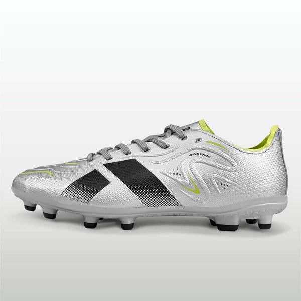 This isn’t just a football shoe. It’s a weapon. A mindset. A commitment to control. ASHTANG 3.0 fuses bold speed, precision grip, and anatomical fit engineered for players who thrive on chaos and crave every moment of control. When the match heats up these boots keep you cool locked-in and one move ahead.TPU Fusion + 3D Embossing: Raised textures on the forefoot give you total control—pinpoint passes, deadly dribbles, and firm finishes.Low-Cut Collar + Knitted Rib Comfort: Feels like a second skin. Moves with you, breathes with you, and never slows you down.IndiFoot U-Shaped Toe Design: A shape made for Indian feet. Extra space, more protection from impact, and a natural fit that plays all 90.Sportho EVA Sockliner + Quick-Dry TPU Insole: Cushion + bounce + balance = comfort that lasts until the final whistle.High Shear Dual-Color TPU Sole: Flexible. Durable. Speed-friendly. Multi-stud configuration offers control even at top speed.