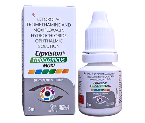 Ketorolac Tromethamine And Moxifloxacin  Ophthalmic Solution