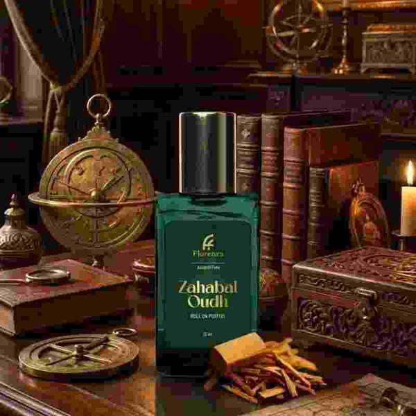 the luxurious and exotic scent of Zahabal Oudh Roll-On Perfume from Florenza Italiya, designed for those who seek a sophisticated and long-lasting fragrance. This 12 ml roll-on perfume is infused with the rich and captivating aroma of Oudh Agarwood, offering a deep, warm, and woody fragrance that resonates with elegance and mystery. Perfect for both men and women, Zahabal Oudh brings a traditional yet contemporary touch to your fragrance collection.Its portable 12 ml size makes it ideal for travel and easy on-the-go application, allowing you to refresh your scent whenever needed. The concentrated roll-on formula ensures that a little goes a long way, providing a fragrance that lasts throughout the day.