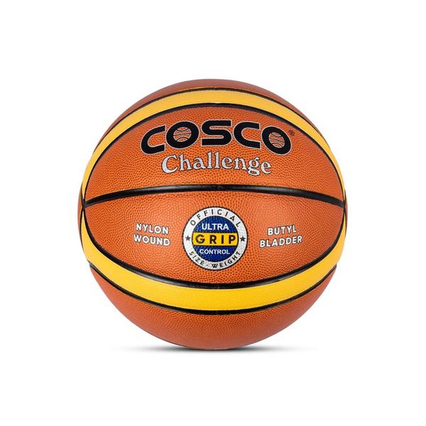 The Challenge ball has a top layer made from high-quality PU. The core is wound with nylon which helps the ball have better playability, perfect balance and spherical shape retention. The 12 Panels are pasted and the ball has a strong grip which ensures Accurate Passing & Shot making. Suitable across wooden surfacesCircumference (CMS): 70~74Construction: PastedColour : OrangeMaterial: PURecommended for: Professionals