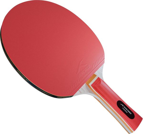 The Force is built for durability and everyday use. It offers a smooth feel and consistent response, perfect for players who prioritize power while looking for speed with excellent ball handling. The force is the ultimate choice for players demanding explosive speed.Blade material: Plywood, thickness 6.8 mmHandle shape size: Flared (101 mm x 34 mm)Head size:158 mm x 151 mmRubber: Advanced sulfur rubber, thickness 0.8 mmSponge: Ordinary Orange Sponge, thickness 1.8 mm & hardness 6.0 mmStandards: ITTF approved