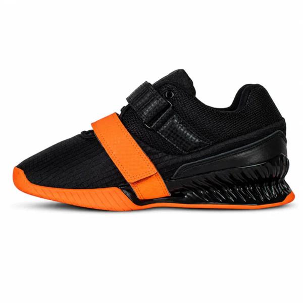 The RXN World Star Weightlifting Shoes for Men & Women are engineered to deliver maximum stability, support, and performance during weightlifting and strength training sessions. Designed with a high-grade natural leather upper and breathable mesh lining, these shoes provide durability while ensuring comfort during intense workouts.The double hook & loop Velcro fastening system provides a secure and adjustable fit, helping keep the foot firmly locked in place during heavy lifts.Featuring a stable EVA outsole, the shoes provide excellent support and balance while allowing flexibility in the forefoot area, helping athletes maintain proper posture during lifts such as squats, snatches, and clean & jerks.The standard fit design ensures optimal stability and flexibility, making the shoes suitable for both beginners and professional lifters.Crafted with premium materials and durable construction, the RXN World Star Weightlifting Shoes are ideal for weightlifting competitions, gym training, strength conditioning, and powerlifting workouts.High Grade Natural Leather Upper: Provides durability and long-lasting performanceDouble Velcro Strap Closure: Ensures secure fit and improved lifting stabilityStable EVA Outsole: Delivers balance and cushioning during liftsStandard Fit Design: Offers forefoot flexibility and proper lifting postureProfessional Training Shoes: Ideal for weightlifting, powerlifting, and gym workoutsDurable Construction: Designed for intense strength training sessions