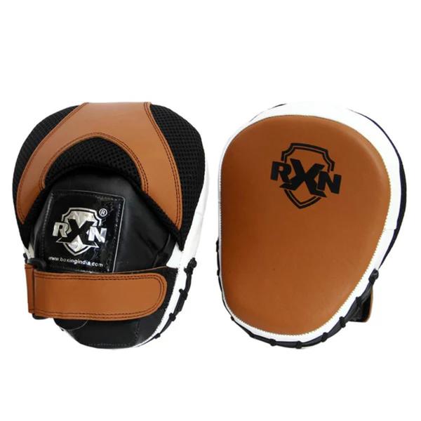 RXN Curved Micro Speed Focus Pads with Hook & Loop Closure for Super Speed Training