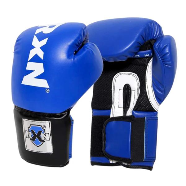 The RXN Pro Fighter 2.0 High Grade Synthetic Leather Boxing Gloves are crafted to deliver durability, protection, and comfort for beginner to intermediate boxers. Designed with high-density shock-absorbing foam padding, these gloves cushion impact effectively, helping protect your knuckles and wrists during bag work, pad training, or fitness boxing.The fully attached thumb design ensures proper hand alignment and prevents accidental injuries, making them safer for consistent use. Built using high-quality PU synthetic leather, the gloves provide long-lasting strength and easy maintenance, ideal for everyday training.A Velcro wrist closure ensures a snug, secure fit while making the gloves easy to put on and take off without assistance. Reinforced with strengthened seams, the RXN Pro Fighter 2.0 gloves are durable enough for regular gym sessions or boxing classes.Perfect for youth and adult users, home workouts, boxing lessons, and conditioning exercises, these gloves combine comfort, reliability, and affordability.High-Density Foam Padding: Absorbs impact to protect knuckles and hands.Attached Thumb Safety: Prevents thumb injuries and maintains proper fist alignment.Durable PU Construction: Made from strong synthetic leather for long-term reliability.Secure Velcro Strap: Easy on/off with strong wrist support.Reinforced Stitching: Strengthened seams ensure long-lasting durability.Training Ready: Perfect for boxing classes, pad work, cardio boxing & home practice.