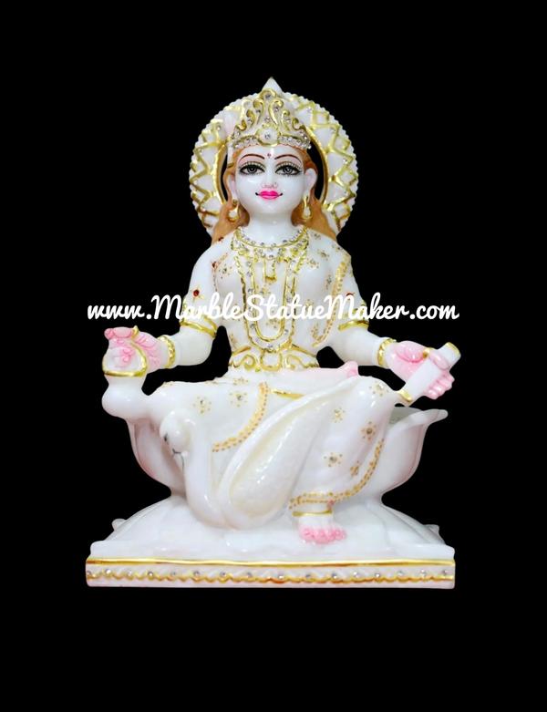 Goddess Gayatri (Gayatri Maa) is the personified form of the highly revered Gayatri Mantra, a supreme hymn from the ancient Vedic texts. She holds the title of Vedamata ('Mother of the Vedas') because she is considered the source and ultimate essence of all Vedic knowledge. In Hindu tradition, she represents supreme pure consciousness, divine intellect, and wisdom.