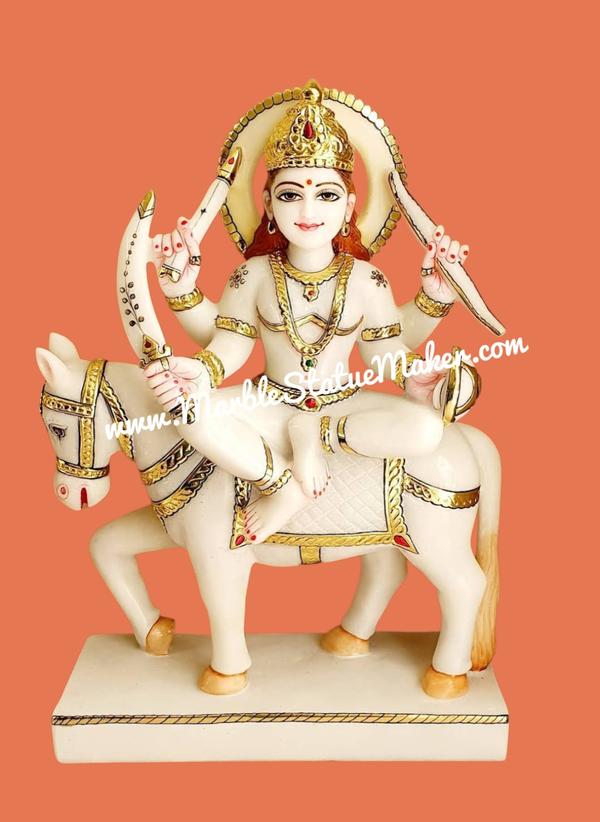 Sheetla Mata is a revered Hindu goddess, primarily worshipped in North India as a protector against infectious diseases like smallpox, chickenpox, and skin ailments.