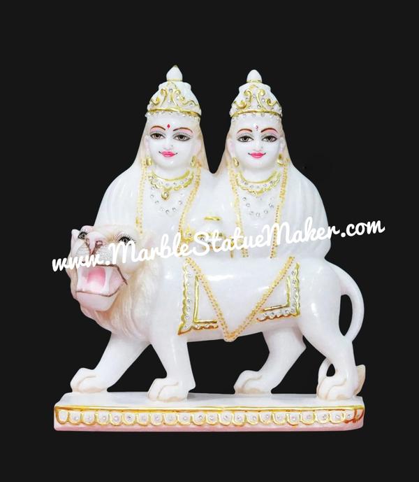 Chamunda Maa, also known as Chamundeshwari or Chamundi, is a fierce and powerful form of the Hindu mother goddess, Mahadevi. She is revered as a protector who eradicates evil and grants spiritual growth to her devotees