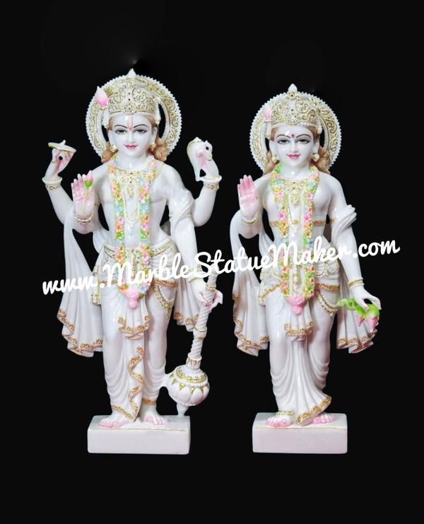 Lakshmi Narayana (or Laxmi Narayan) is the joint representation of the Hindu deity Vishnu (Narayana) and his consort Lakshmi, representing the union of wealth, prosperity.