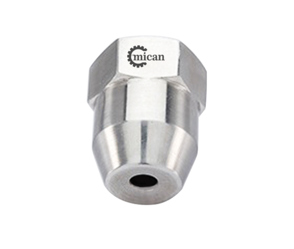 Axial Hollow cone Standard design with self sealing thread connection, Very stable and uniform spray angle, Uniform distribution of liquid, fine atomized spray.Design:Application:1. Chemical Process Engineering Filter cleaning2. Non clogging type Axial Flow3. Two Piece Construction4. Gas Cooling5. Desuperheating ,Disinfection ,Dust Suppression