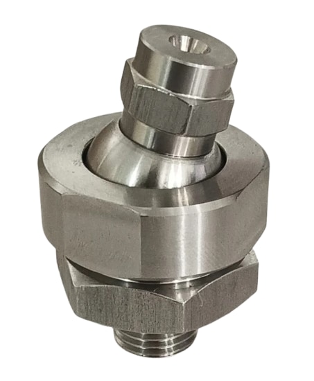 In line with clients diverse requirements, we are involved in providing an optimum quality Adjustable Ball Type Spray Nozzle (Flat Fan And Full Cone). The provided product is carried out under the supervision of our experts. The offered product is highly acknowledged by our clients owing to its high sustainability and cost effective features.