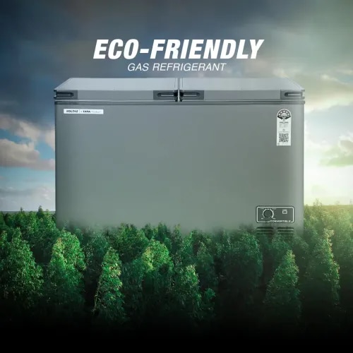 voltas 361 l grid view deep freezer product image