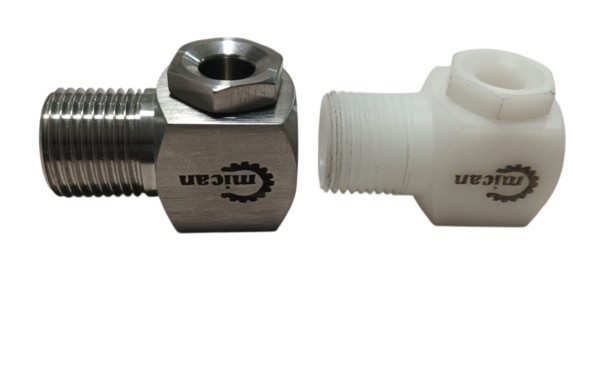 In line with clients diverse requirements, we are involved in providing an optimum quality Tangential Entry Hollow Cone Spray Nozzle. The provided product is carried out under the supervision of our experts. The offered product is highly acknowledged by our clients owing to its high sustainability and cost effective features.