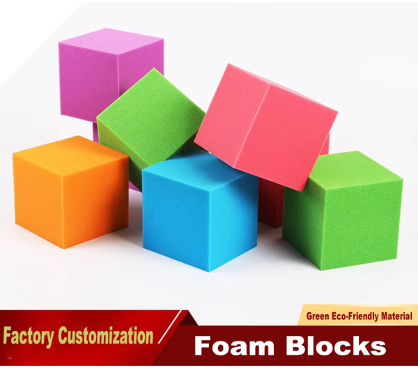 Eco-friendly, non toxic, flexible PU sponge foams with custom made sizes