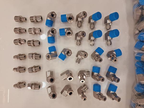 Tube FittingsTypes. Tube to Female, Instrument Pipe Fittings, Tube to Union, Accessories, Tube to MaleEquivalent To DK-LOK, PARKER, SWAGELOK, HOKEStandard. ASME SA-479, Type 304-SS, BS 970 304S11, DIN 4401, ASTM A276 Type 304Sizes. 1/8’’ to 2’’ and 3mm to 50mm Ends Threaded, Welding, JICPressure Rating. 1000 Psi, 3000 Psi, 6000 Psi, 10000 PsiThreads. NPT , BSPT, BSPPSpecification Items Made from Hex – ASTM A276; Items made from Round Bar- ASTM A182HS CODE. 73072900Custom Size Compression Fittings Manufacturers, JAYSHREE tube fittings come in a wide range of shapes and types including:Adapter Fittings transition tube to threaded or weld fittings. Types include: Weld: Pipe Socket Weld, Tube Socket Weld and Butt WeldThreaded: ISO/BSP, NPT, OSM, SAE and OSCFlare Fittings: (JIC Fittings) AN FittingsSpecial Purpose Fittings: calibration, dielectric, special orifice, bore-thru, and mud dauber fittings. TU-LOK manufactures a wide range of fittings in special end connection, sizes and configurations.Shapes: adapters, Male and female connectors, unions, reducers, tees, elbows, caps, crosses, plugs, and bulkhead fittings.COMPRESSION TUBE FITTINGSINSTRUMENTATION TUBE FITTINGSDOUBLE FERRULE TUBE FITTINGSFERRULE FITTINGSSWAGELOK TUBE FITTINGSTube Fittings Complete RangeUNIONREDUCING UNIONUNION ELBOWUNION TEEUNION CROSSBULKHEAD UNIONBULKHEAD REDUCING UNIONMALE CONNECTOR NPTMALE CONNECTOR BSPPMALE CONNECTOR BSPTMALE CONNECTOR JICFEMALE CONNECTOR NPTFEMALE CONNECTOR BSPPFEMALE CONNECTOR BSPTMALE ELBOW NPTMALE ELBOW BSPPMALE CONNECTOR JICMALE ELBOW BSPTFEMALE ELBOW NPT45 DEGREE MALE ELBOWBULKHEAD MALE CONNECTOR NPTBULKHEAD MALE CONNECTOR JICMALE BRANCH TEE NPTBULKHEAD FEMALE CONNECTOR NPTFEMALE BRANCH TEE NPTMALE RUN TEE NPTFEMALE RUN TEE NPTTUBE END CAPTUBE PLUGCOMPRESSION NUTTWIN FERRULE SETFRONT FERRULEBACK FERRULETUBE X STANDPIPE REDUCERTUBE X BUTT WELD CONNECTORTUBE X SOCKET WELD CONNECTORSTANDPIPE X NPT MALE ADAPTORSTANDPIPE X BSP MALE ADAPTORSTANDPIPE X BSPT MALE ADAPTORSTANDPIPE X NPT FEMALE ADAPTORSTANDPIPE X BSP FEMALE ADAPTORLAP JOINT CONNECTORTUBE X FLANGE ADAPTERTUBE X BUTT WELD ELBOWTUBE X SOCKET WELD ELBOWSTANDPIPE X BULKHEAD TUBE REDUCERWELD UNIONGAUGE CONNECTOR BSPPADJUSTABLE ELBOWPOSITIONAL MALE BRANCH TEETUBE X AN ADAPTORPORT CONNECTORREDUCING PORT CONNECTORTUBE INSERT