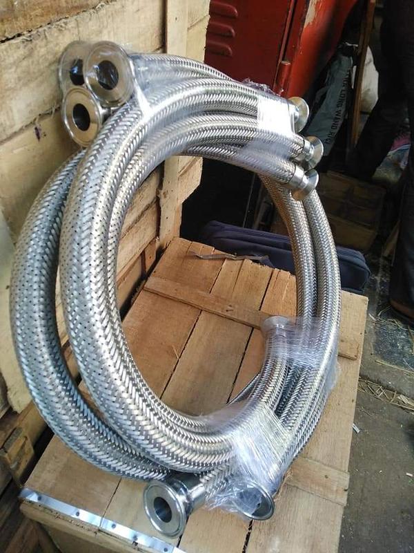 Stainless Steel (SS) Braided Flexible Hose Pipes