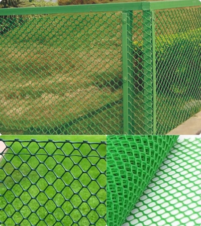 Garden Fence is used for fencing to the farms & gardens because of its Flexibility, Strength, and Weather Resistance, Light Weight and Long Lasting and also no chance of Animal hurting. It is widely used as a Garden Fence, Agriculture Fence, Property & Farms, Sports Fence, Road Barriers, Balconies and Railing, etc.

Dimensions:
Width: 1.0, 1.2, 1.5, 2.0, 2.4 meter
Length: 25 meter & customized.
Color: Green | Black | Silver | Ivory