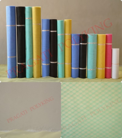 Insect screens are manufactured from HDPE with a fine mesh structure. The fine mesh provides light transmission and airflow and can be installed with the help of Hook & Loop tape. It is widely used for protection against different types of insects.Dimensions:Width: 0.9, 1.2, 1.5 meterLength: 15, 20 meterColor: Ivory | Brown | Blue | Green