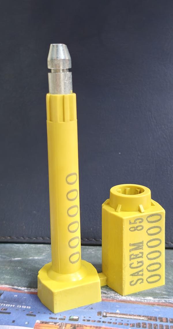 A High Security Seal is a tamper-evident locking device specially designed to secure cargo containers, trucks, tankers, warehouses, and logistics shipments against unauthorized access and theft. Manufactured from premium-grade steel with a durable ABS plastic coating, high security seals provide maximum protection and reliable locking performance during transportation.These seals are widely used in shipping, logistics, customs, ports, transport companies, and export-import industries to ensure cargo safety and compliance with international security standards. High security seals are generally compliant with the ISO 17712 standard, making them suitable for container security and global transportation.