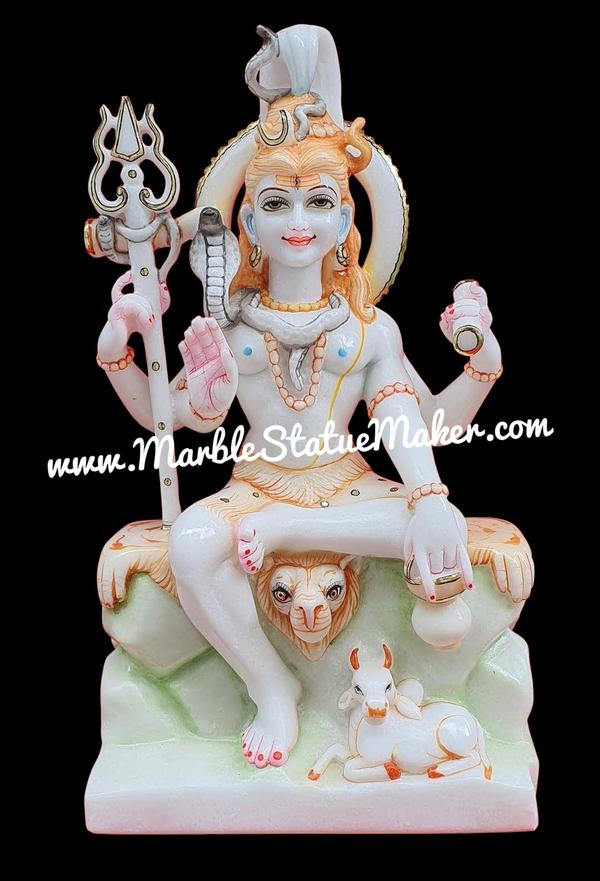 Bring divine energy and spiritual peace into your home or temple with our beautifully handcrafted Shivji Marble Moorti. Made from premium quality marble, this elegant Lord Shiva idol is designed by skilled artisans with detailed craftsmanship, smooth finishing, and a divine appearance. Lord Shiva symbolizes power, meditation, protection, and positivity, making this marble moorti perfect for temples, homes, offices, and spiritual spaces.Our Shivji Marble Moorti is available in various sizes, styles, and custom designs to match your devotional and decorative needs. Crafted with durable marble and artistic excellence, this marble statue adds a luxurious and peaceful touch to any environment while reflecting traditional Indian artistry.Shivji Marble Moorti, Marble Shivji Statue, Lord Shiva Marble Idol, White Marble Shiva Murti, Mahadev Marble Statue, Handcrafted Marble God Idol, Marble Shiva Moorti, Hindu Marble Statue, Premium Marble Shiv Idol, Marble Murti Manufacturer, Decorative Marble Statue, Marble Statue Jaipur