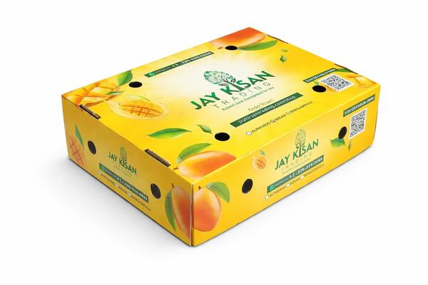 Printed Corrugated Boxes For Mango