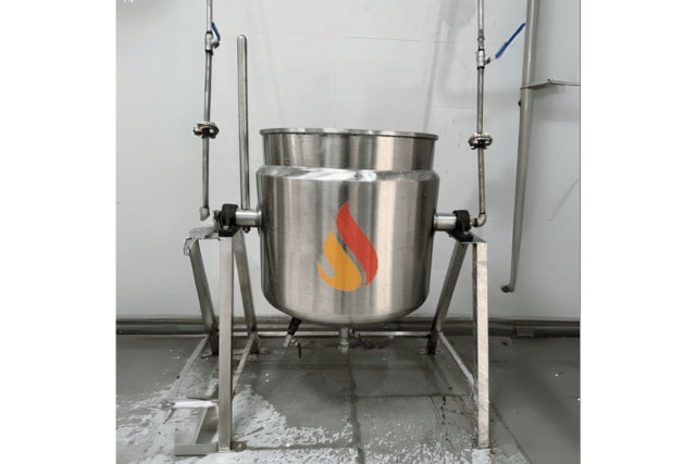 Double Jacket Vessels by Deepam Kitchen MachineriesOverview:Deepam Kitchen Machineries offers top-tier Double Jacket Vessels, carefully designed for diverse applications in the food processing, pharmaceutical, and chemical sectors. These vessels excel in providing efficient heating, cooling, and maintaining temperature-sensitive processes.Key Features of double Jacket Vessels:Construction Material:Crafted from high-grade stainless steel (SS304/SS316), these vessels promise durability, corrosion resistance, and long-lasting performance.Design:Featuring a double-layered construction with an inner and outer jacket.The interstitial space between the jackets allows for the circulation of heating or cooling media, ensuring precise temperature regulation.Heating/Cooling Mechanism:Compatible with steam, water, or thermal oil systems.Even heat distribution enhances optimal processing conditions.Insulation:The outer jacket is insulated with top-quality materials to minimize heat loss and boost energy efficiency.Capacity:Available in various sizes to cater to different production needs, from small-scale laboratory setups to large industrial volumes.Agitation:Double jacket vessels includes an efficient agitator for consistent mixing.Variable speed options and different types of agitators are available to meet specific process requirements.Safety Features:Equipped with pressure relief valves, temperature sensors, and control systems for safe operation.Designed to comply with industry standards and regulations.Ease of Use:User-friendly control panel for easy monitoring and parameter adjustments.Designed for easy cleaning and maintenance to ensure hygiene and reduce downtime.Customizability:Custom designs available for the double jacket vessels to meet specific application requirements.Optional features include sight glasses, sampling ports, and CIP (Clean-in-Place) systems.Applications of Double Jacket Vessels:Food Industry: Ideal for cooking, mixing, and maintaining the temperature of soups, sauces, dairy products, and confectionery.Pharmaceutical Industry: Perfect for processes requiring precise temperature control, such as mixing and preparing pharmaceutical ingredients.Chemical Industry: Suitable for various chemical reactions, mixing, and heating or cooling chemical solutions.Why Choose Deepam Kitchen Machineries:Expertise: Extensive experience in manufacturing high-quality kitchen and industrial machinery.Customization: Ability to tailor solutions to meet specific customer needs.Quality Assurance: Commitment to using premium materials and advanced manufacturing techniques to ensure superior quality.Customer Support: Dedicated after-sales service to assist with installation, operation, and maintenance.Conclusion:Deepam Kitchen Machineries’ Double Jacket Vessels combine innovation, efficiency, and reliability, designed to boost productivity and ensure precise control over temperature-sensitive processes. Whether for food production, pharmaceuticals, or chemicals, these vessels provide the versatility and performance necessary for a wide range of industrial applications.Contact Deepam Kitchen Machineries for more information,enquiries and orders or visit our Factory Directly.