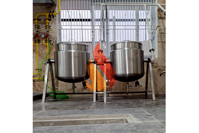 Deepam Kitchen Machineries is a manufacturer, exporter and supplier of Direct Steam Cooking Kettle. We are offering Direct steam injection kettle and Indirect steam injection kettle as per customer requirements.  We can use this for Rice Cooking, Sambar Making Boiling, Vegetable Boiling & Milk Boiling. These products are fabricated using premium quality raw materials sourced from our valued vendors.  All the products are ergonomically designed to take on the toughest jobs with optimum performance. Thus saving the running cost on manpower, and electricity and kitchen hygiene.