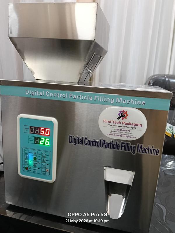 First Tech Packaging, Indore, we have an exclusive range of Semi Automatic Weigh Fillers for Granules and Free Flow Powders at Best-Prices. 