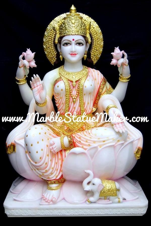 Invite wealth, prosperity, and positive energy into your home with our beautifully handcrafted Marble Lakshmi Maa Moorti. Made from premium quality marble, this elegant idol of Goddess Lakshmi is carefully designed by skilled artisans with fine detailing, smooth finishing, and a divine appearance. Maa Lakshmi is worshipped as the goddess of wealth, fortune, and happiness, making this marble moorti ideal for homes, temples, offices, and festive decorations.Our Marble Lakshmi Maa Moorti is available in different sizes, patterns, and custom designs to suit both spiritual and decorative needs. The superior craftsmanship and durable marble quality make this idol a timeless symbol of devotion and luxury.Marble Lakshmi Maa Moorti, Marble Lakshmi Statue, White Marble Lakshmi Idol, Lakshmi Marble Murti, Goddess Lakshmi Marble Moorti, Handcrafted Marble God Statue, Marble Murti Manufacturer, Hindu Marble Idol, Decorative Marble Statue, Premium Marble Lakshmi Idol, Marble Statue Jaipur, Marble Art & Craft Products