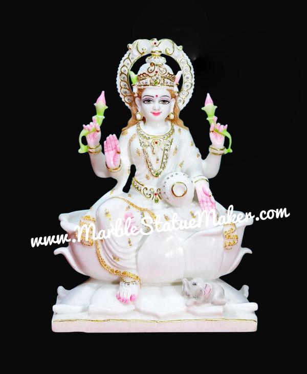 Marble Laxmi Maa Murti