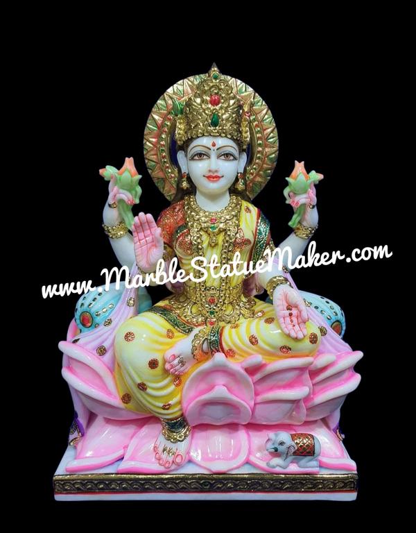 Marble Lakshmi Moorti