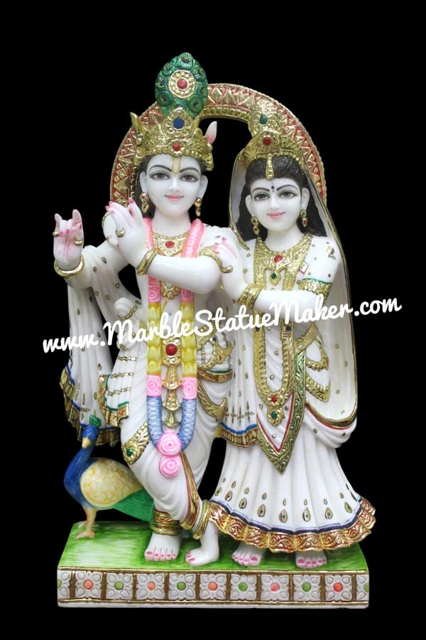 Radha Krishna Statue jugal jodi
