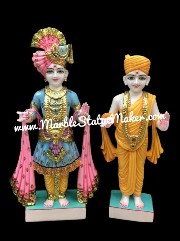 Enhance your spiritual space with our finely crafted Marble Swaminarayan Murti, designed with devotion, purity, and traditional artistry. Made from high-quality marble by experienced craftsmen, this divine murti reflects peaceful expressions, intricate detailing, and elegant craftsmanship that beautifully represents the blessings of Bhagwan Swaminarayan.Ideal for home temples, mandirs, spiritual centers, and gifting purposes, this marble murti brings positivity, devotion, and timeless beauty to any environment. Available in different sizes, poses, and custom designs, our Marble Swaminarayan Murti is perfect for both traditional and modern temple décor.Marble Swaminarayan Murti, Swaminarayan Marble Statue, White Marble Swaminarayan Idol, Handmade Marble Moorti, Hindu God Marble Statue, Marble Temple Murti, Premium Marble Statue Manufacturer, Swaminarayan Bhagwan Murti.