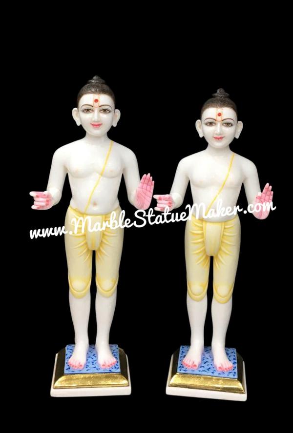 Marble swaminarayan Murti