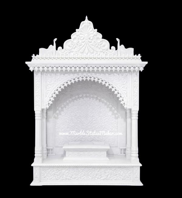 Add elegance, devotion, and traditional beauty to your home with this premium handcrafted Marble Mandir. Designed by skilled Jaipur artisans using high-quality marble, this beautifully carved temple features intricate detailing, smooth finishing, and timeless craftsmanship that enhances the spiritual atmosphere of any space.Perfect for home temples, पूजा rooms, offices, and spiritual interiors, this Marble Mandir provides a peaceful and sacred place for daily worship and meditation. The durable marble construction, artistic carvings, and luxurious appearance make it an ideal choice for both modern and traditional décor.Available in various sizes, designs, and custom patterns, this marble temple is crafted to bring positivity, purity, and divine blessings into your surroundings.Marble Mandir, Marble Temple for Home, Handmade Marble Mandir, Marble Pooja Mandir, Home Temple Marble, Designer Marble Temple, Marble Mandir Jaipur, Religious Marble Furniture, Hindu Temple for Home.