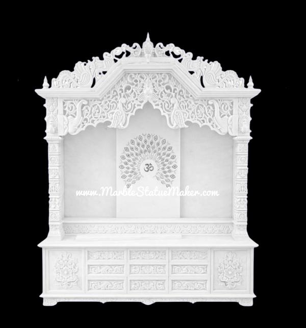Add elegance, devotion, and traditional beauty to your home with this premium handcrafted Marble Mandir. Designed by skilled Jaipur artisans using high-quality marble, this beautifully carved temple features intricate detailing, smooth finishing, and timeless craftsmanship that enhances the spiritual atmosphere of any space.Perfect for home temples, पूजा rooms, offices, and spiritual interiors, this Marble Mandir provides a peaceful and sacred place for daily worship and meditation. The durable marble construction, artistic carvings, and luxurious appearance make it an ideal choice for both modern and traditional décor.Available in various sizes, designs, and custom patterns, this marble temple is crafted to bring positivity, purity, and divine blessings into your surroundings.Marble Mandir, Marble Temple for Home, Handmade Marble Mandir, Marble Pooja Mandir, Home Temple Marble, Designer Marble Temple, Marble Mandir Jaipur, Religious Marble Furniture, Hindu Temple for Home.